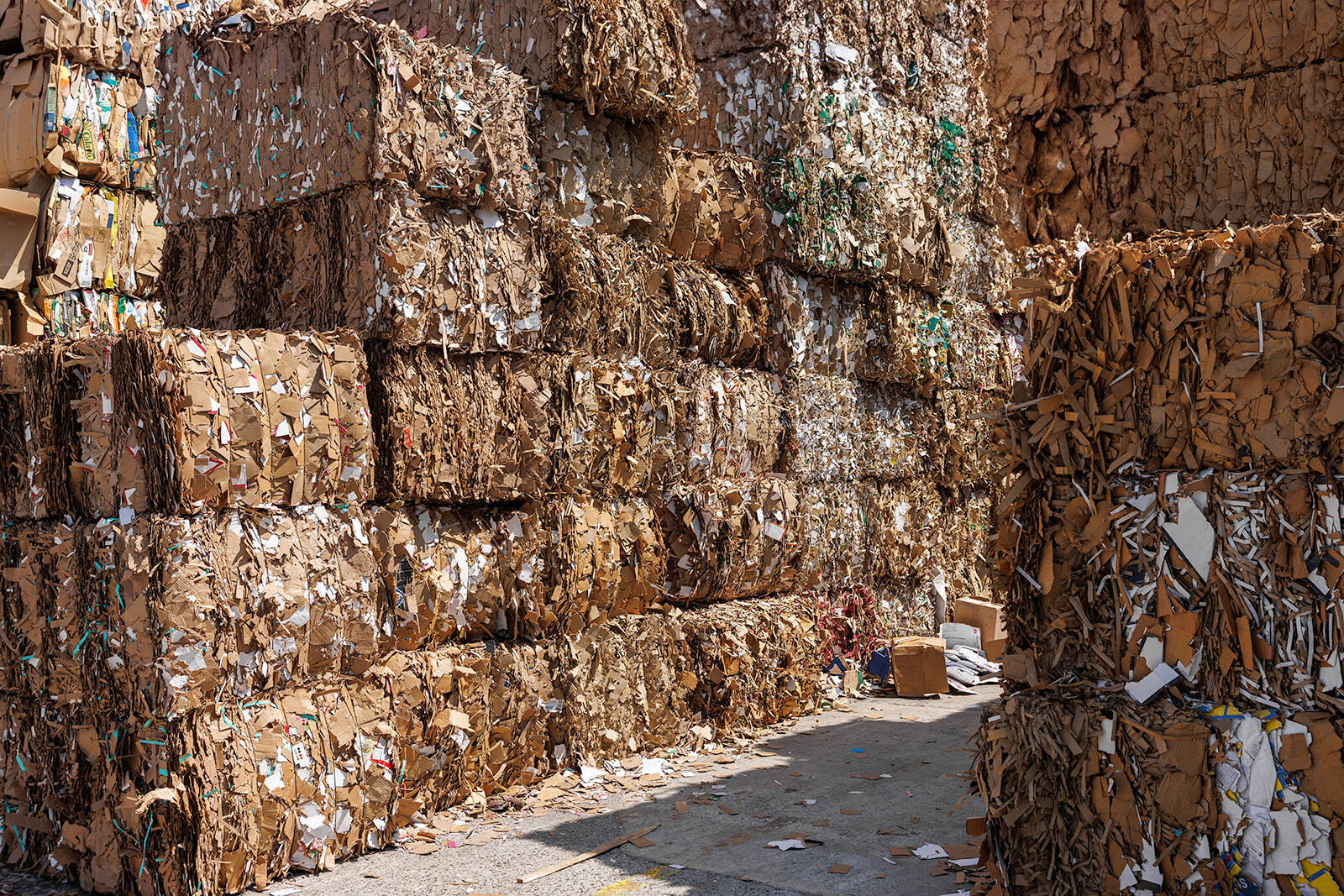 Recycling operations at a Certified Waste Solutions facility